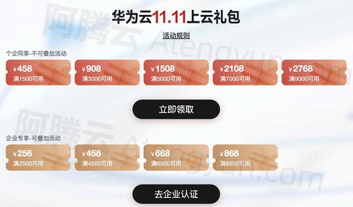 华为云2023年双十一服务器优惠价格表及活动大全